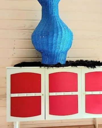 Ferienhaus“ Blaues Wunder“ Am Wasser Mit Grill Nowe Warpno Exterior photo
