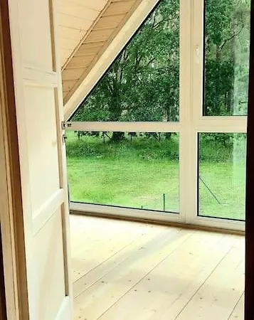 Ferienhaus“ Blaues Wunder“ Am Wasser Mit Grill Nowe Warpno Exterior photo