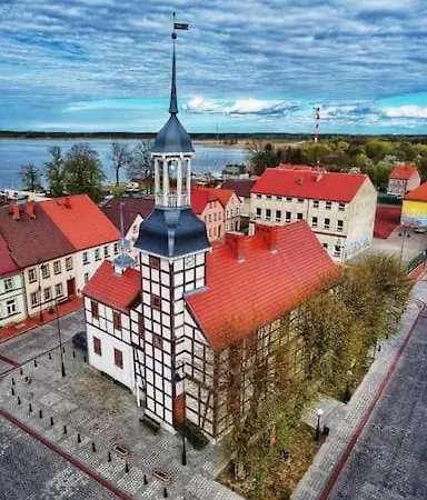 Ferienhaus“ Blaues Wunder“ Am Wasser Mit Grill Nowe Warpno Exterior photo