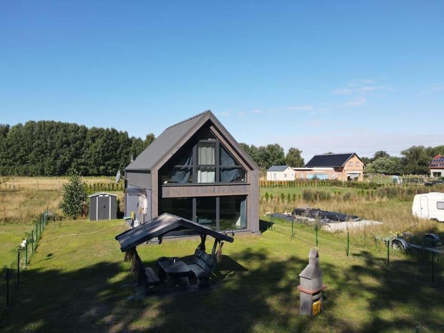 Ferienhaus“ Blaues Wunder“ Am Wasser Mit Grill Holiday home Nowe Warpno