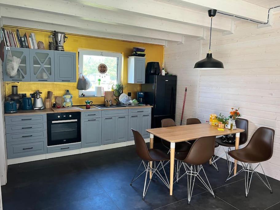 Ferienhaus“ Blaues Wunder“ Am Wasser Mit Grill Holiday home Nowe Warpno
