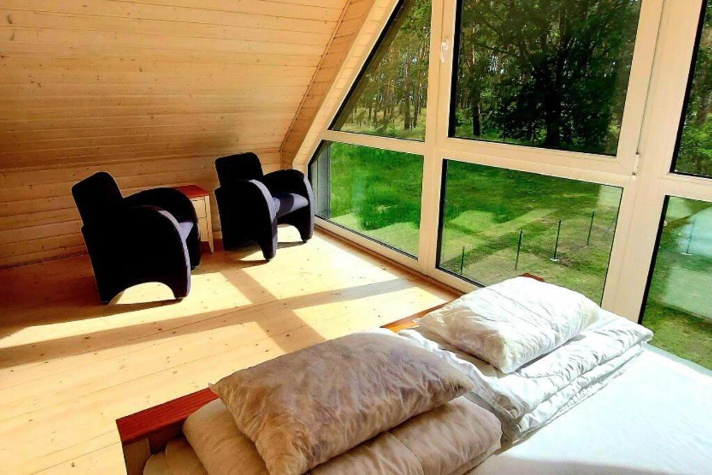 Ferienhaus“ Blaues Wunder“ Am Wasser Mit Grill Holiday home Nowe Warpno